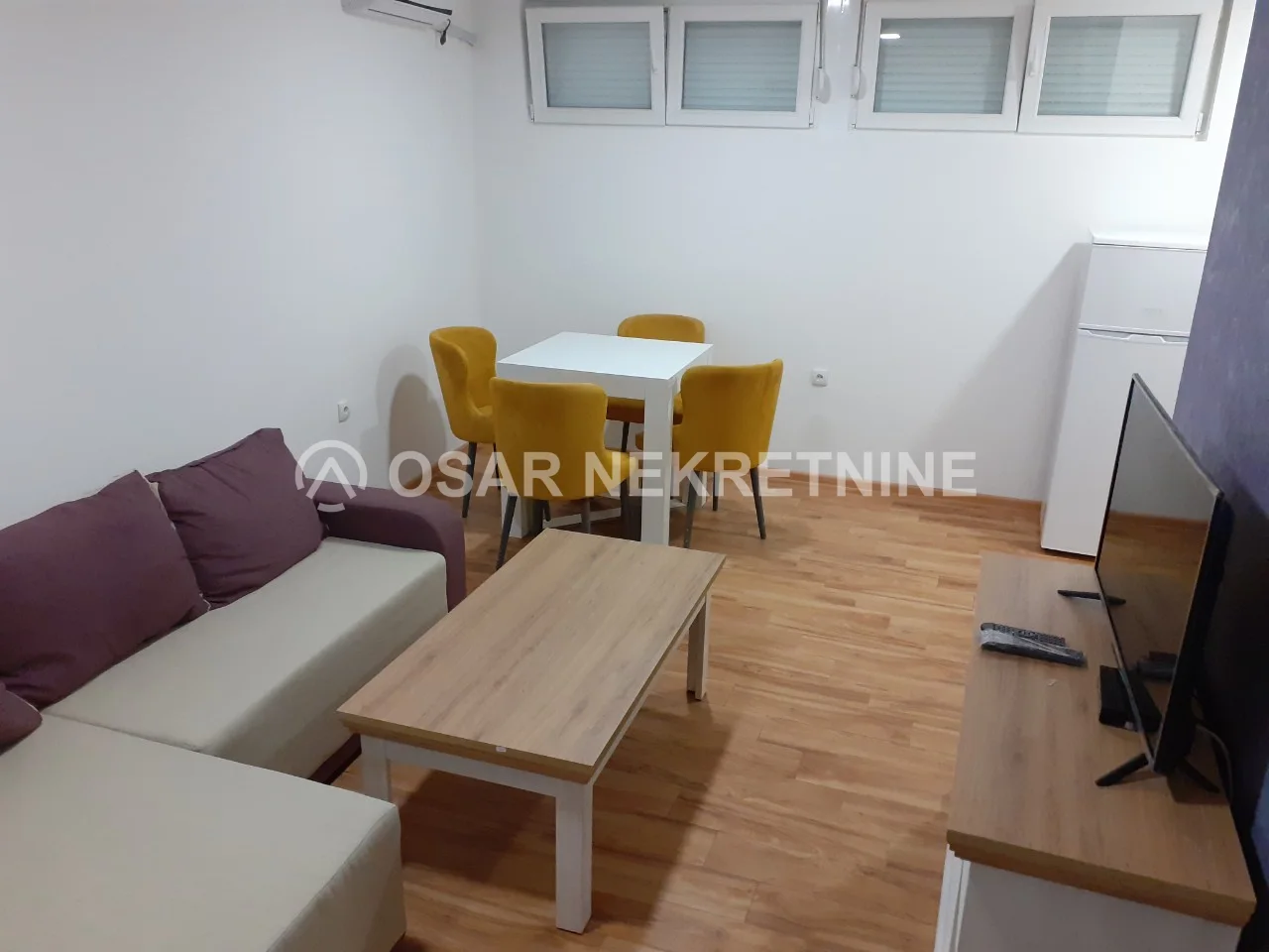 Möbliertes 1+1 Apartment zur Miete hinter Delta City, Podgorica