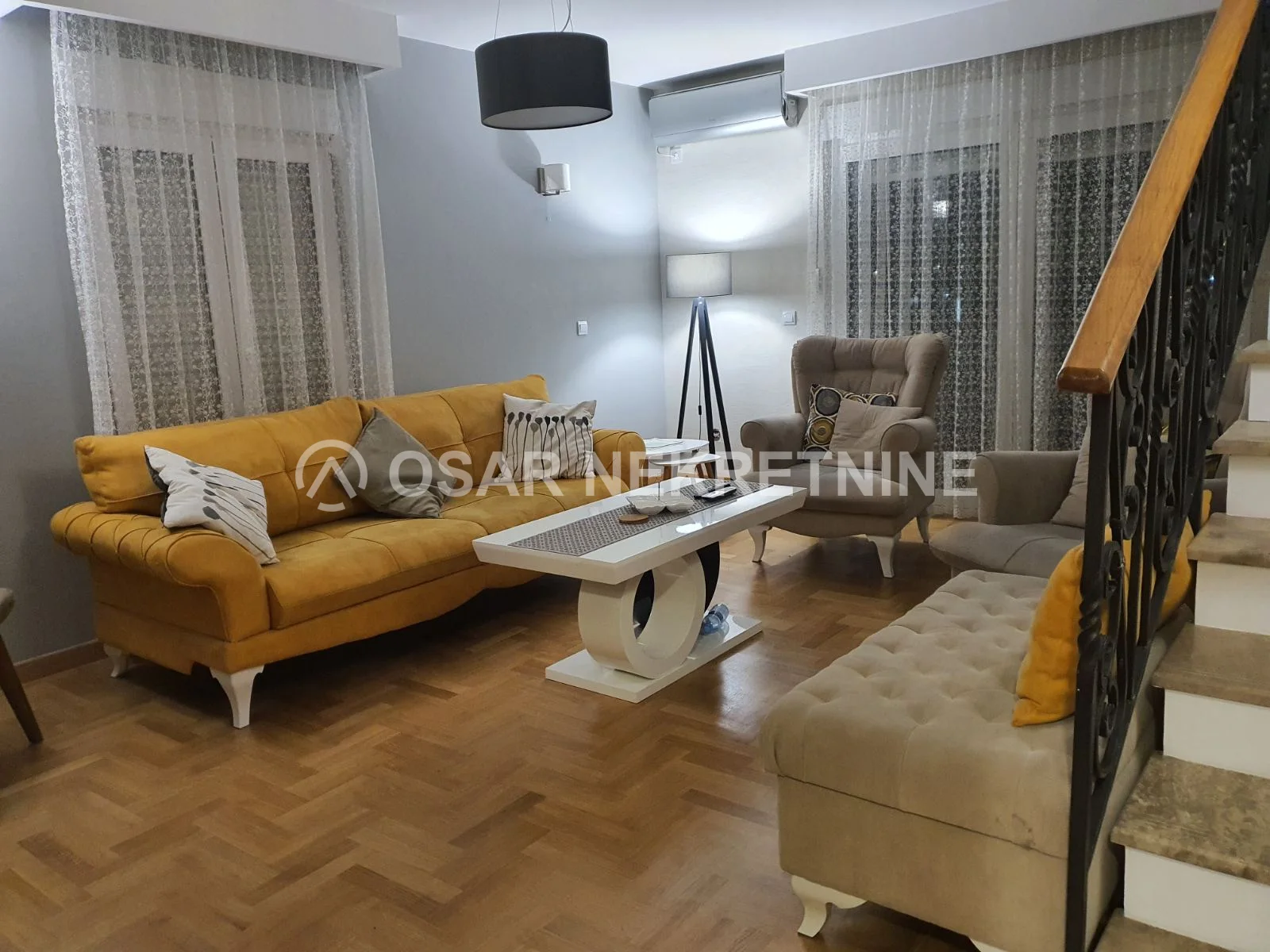 Modern 3-Room Duplex Apartment for Rent in Zagoric, Podgorica