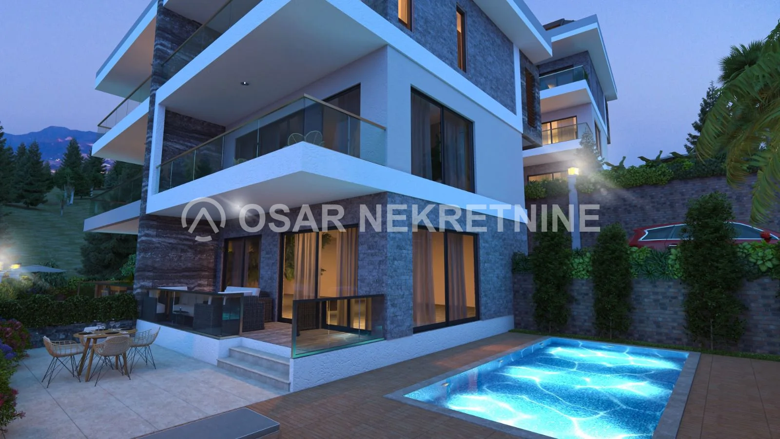 Luxury 4-Bedroom Villa for Sale in Alanya, Mahmutlar