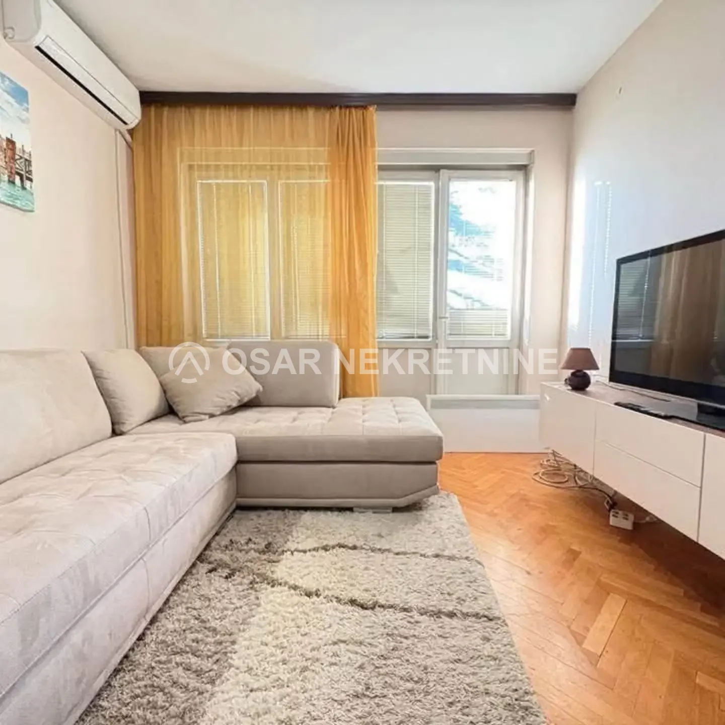 Möblierte 2-Zimmer-Wohnung in Podgorica, Drac, 63 m²