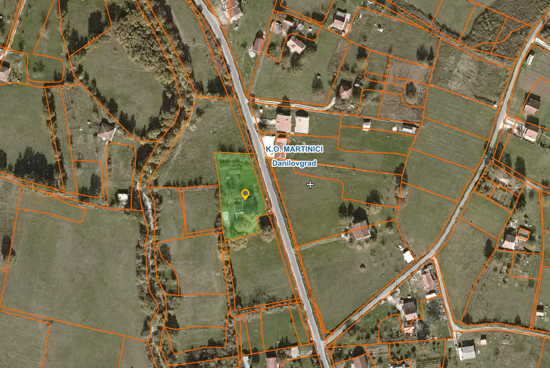 Danilovgrad _ MARTINIĆI _ Arsa _ 2474 m²