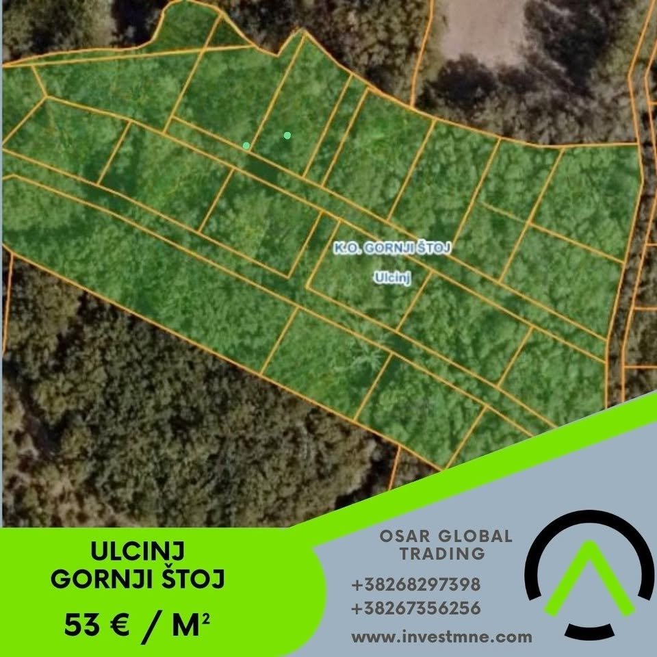 Ulcinj _ GORNJI ŠTOJ _ Arsa _ 11500 m²