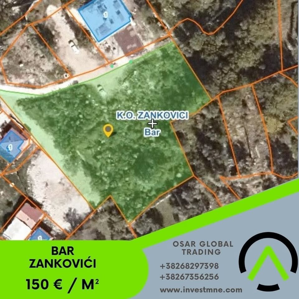 Bar _ ZANKOVICI _ Arsa _ 2624 m²