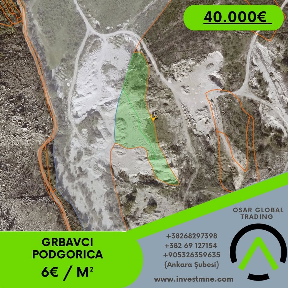 Podgorica _ GRBAVCI _ Arsa _ 6516 m²