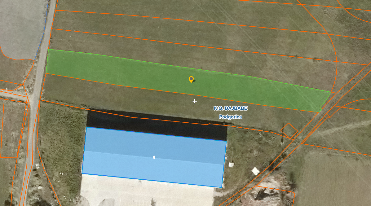 Podgorica _ Dajbabe _ Arsa _ 3687 m²