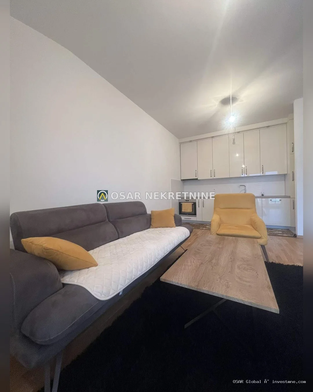 Stari Aerodrom'da Kiralık 1+1 Modern Daire, 47 m²